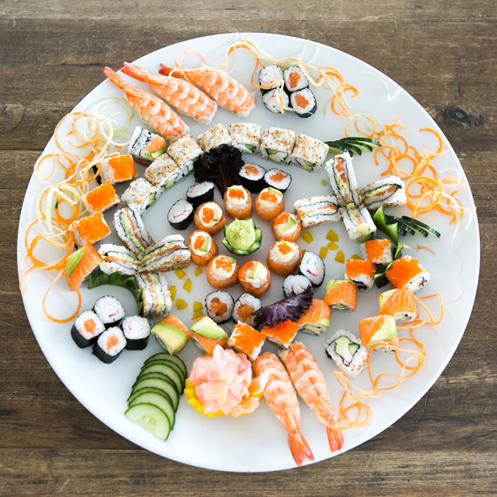 Deluxe Sushi Platter Selection – OPEN Food Group